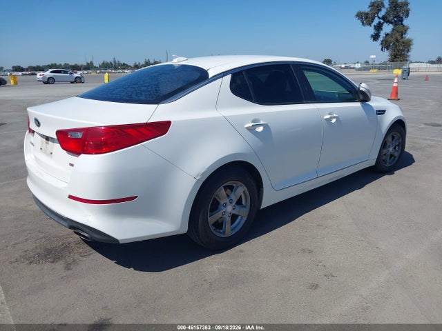 2014 Kia Optima Lx მანქანა იყიდება აუქციონზე, vin: KNAGM4A78E5468765, აუქციონის ნომერი: 46157383