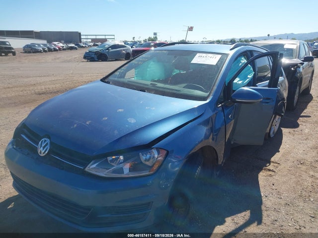 2015 Volkswagen Golf Sportwagen Tdi S 4-door მანქანა იყიდება აუქციონზე, vin: 3VWCA7AU0FM516673, აუქციონის ნომერი: 46157411