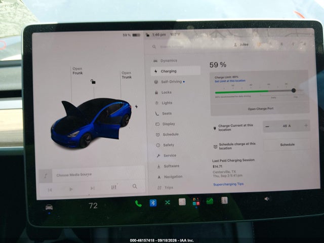 Tesla Model 3 Long Range 2022 5YJ3E1EB6NF117850 Image 16