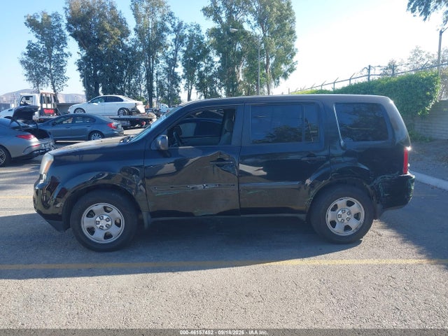 2013 Honda Pilot Lx მანქანა იყიდება აუქციონზე, vin: 5FNYF3H25DB038047, აუქციონის ნომერი: 46157452