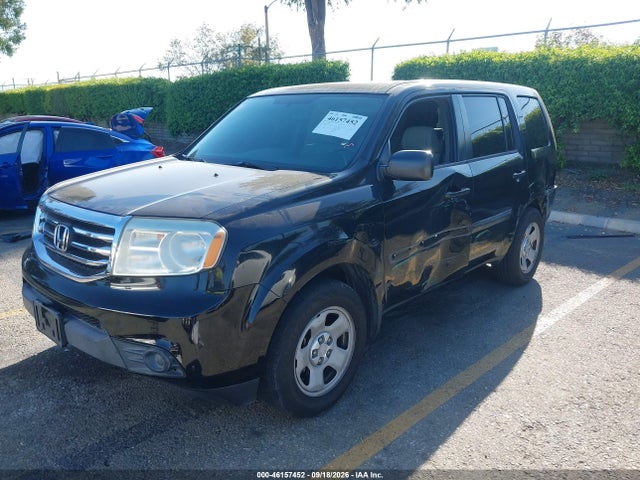 2013 Honda Pilot Lx მანქანა იყიდება აუქციონზე, vin: 5FNYF3H25DB038047, აუქციონის ნომერი: 46157452
