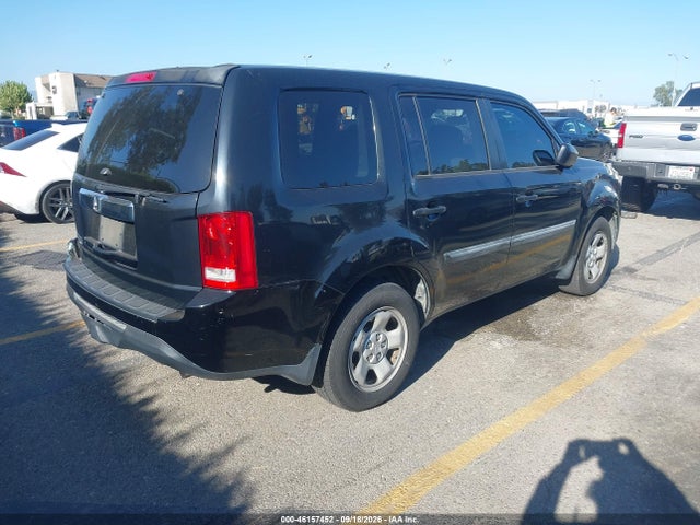2013 Honda Pilot Lx მანქანა იყიდება აუქციონზე, vin: 5FNYF3H25DB038047, აუქციონის ნომერი: 46157452