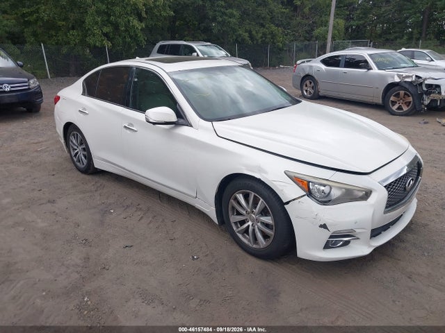 Продажа на аукционе авто 2014 Infiniti Q50 Premium, vin: JN1BV7AR2EM688649, номер лота: 46157484