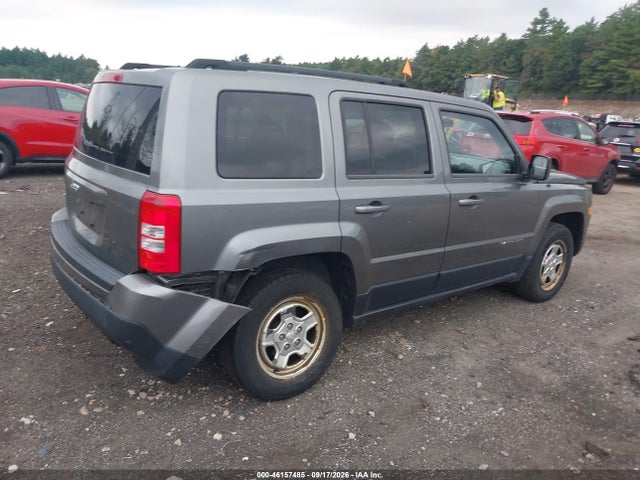 2014 Jeep Patriot Sport მანქანა იყიდება აუქციონზე, vin: 1C4NJRBBXED591587, აუქციონის ნომერი: 46157485