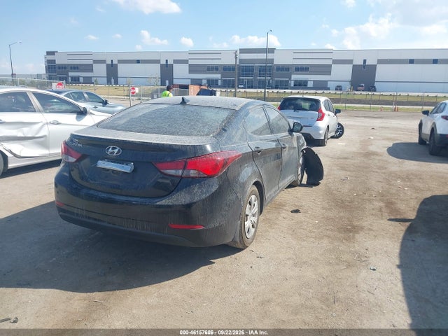 Продаж на аукціоні авто 2016 Hyundai Elantra Se, vin: KMHDH4AEXGU480977, номер лоту: 46157606