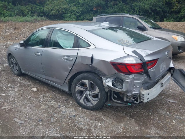 2019 Honda Insight Ex მანქანა იყიდება აუქციონზე, vin: 19XZE4F53KE008008, აუქციონის ნომერი: 46157643