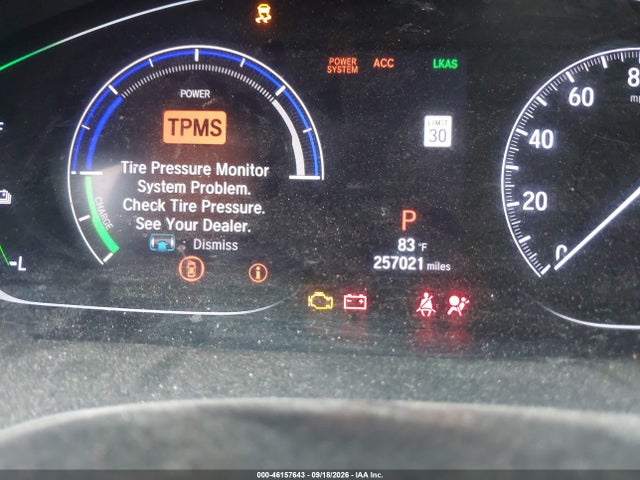 2019 Honda Insight Ex მანქანა იყიდება აუქციონზე, vin: 19XZE4F53KE008008, აუქციონის ნომერი: 46157643