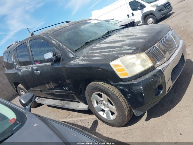 2006 Nissan Armada Se მანქანა იყიდება აუქციონზე, vin: 5N1AA08A46N729995, აუქციონის ნომერი: 46157659