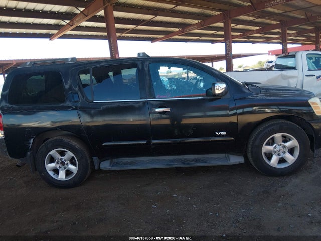 2006 Nissan Armada Se მანქანა იყიდება აუქციონზე, vin: 5N1AA08A46N729995, აუქციონის ნომერი: 46157659