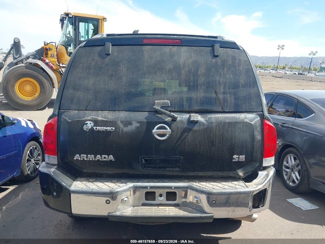 2006 Nissan Armada Se მანქანა იყიდება აუქციონზე, vin: 5N1AA08A46N729995, აუქციონის ნომერი: 46157659