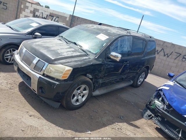 2006 Nissan Armada Se მანქანა იყიდება აუქციონზე, vin: 5N1AA08A46N729995, აუქციონის ნომერი: 46157659