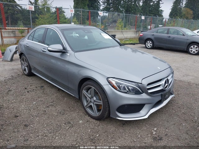46157892 :رقم المزاد ، 55SWF4KB4FU062881 vin ، 2015 Mercedes-benz C 300 Sport 4matic مزاد بيع