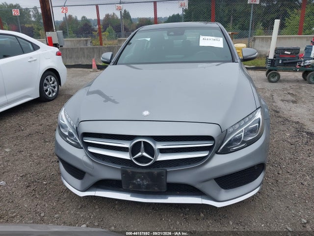 46157892 :رقم المزاد ، 55SWF4KB4FU062881 vin ، 2015 Mercedes-benz C 300 Sport 4matic مزاد بيع