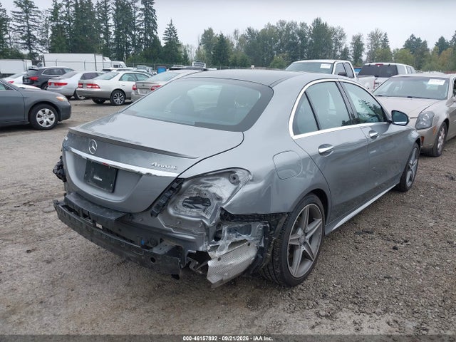 46157892 :رقم المزاد ، 55SWF4KB4FU062881 vin ، 2015 Mercedes-benz C 300 Sport 4matic مزاد بيع