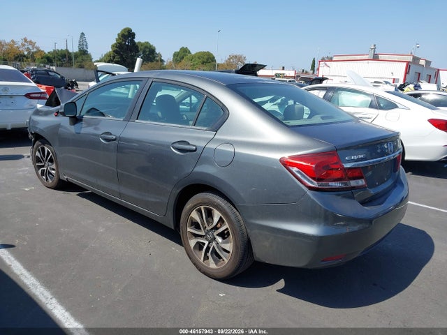 46157943 :رقم المزاد ، 19XFB2F83DE252447 vin ، 2013 Honda Civic Ex مزاد بيع