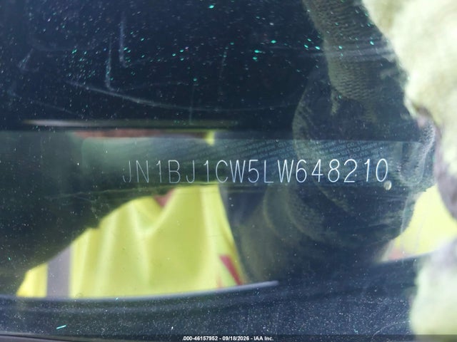 46157952 :رقم المزاد ، JN1BJ1CW5LW648210 vin ، 2020 Nissan Rogue Sport S Awd Xtronic Cvt مزاد بيع
