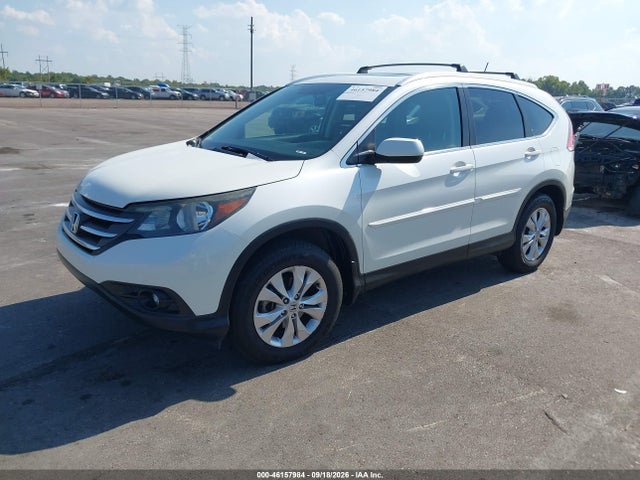 46157984 :رقم المزاد ، 5J6RM3H78EL029521 vin ، 2014 Honda Cr-v Ex-l مزاد بيع