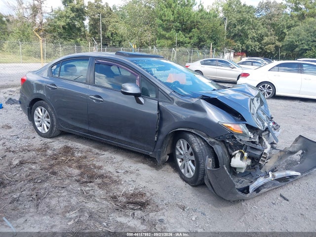 2012 Honda Civic Ex-l მანქანა იყიდება აუქციონზე, vin: 2HGFB2F98CH521300, აუქციონის ნომერი: 46157992