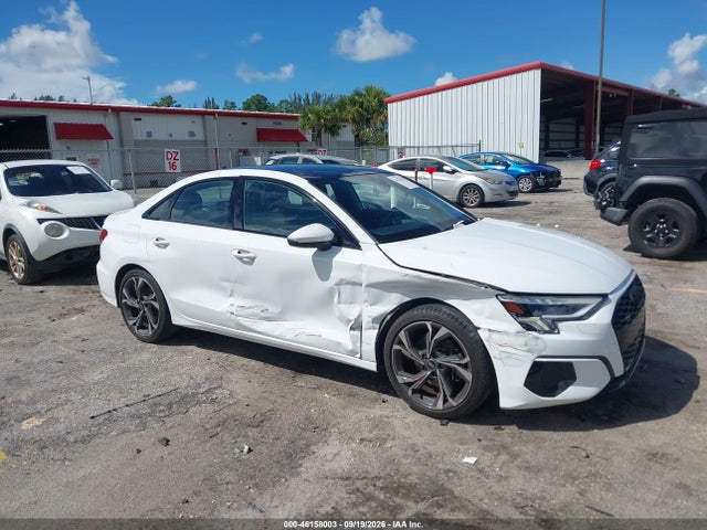 46158003 :رقم المزاد ، WAUHUDGY1PA050319 vin ، 2023 Audi A3 Premium Plus 40 Tfsi Quattro S Tronic مزاد بيع