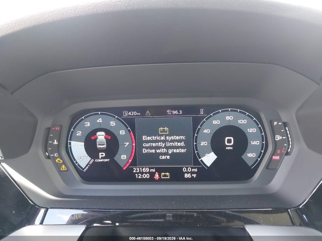 46158003 :رقم المزاد ، WAUHUDGY1PA050319 vin ، 2023 Audi A3 Premium Plus 40 Tfsi Quattro S Tronic مزاد بيع