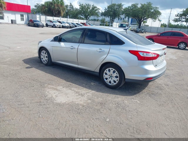 2012 Ford Focus Se მანქანა იყიდება აუქციონზე, vin: 1FAHP3F24CL298599, აუქციონის ნომერი: 46158007