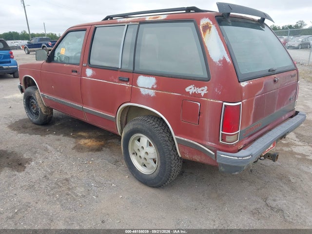 46158039 :رقم المزاد ، 1GKDT13Z4M2531161 vin ، 1991 Gmc S15 Jimmy مزاد بيع