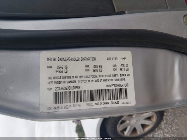 Aukcja sprzedaży 2005 Chrysler 300 Touring, vin: 2C3JA53G35H108983, numer aukcji: 46158063