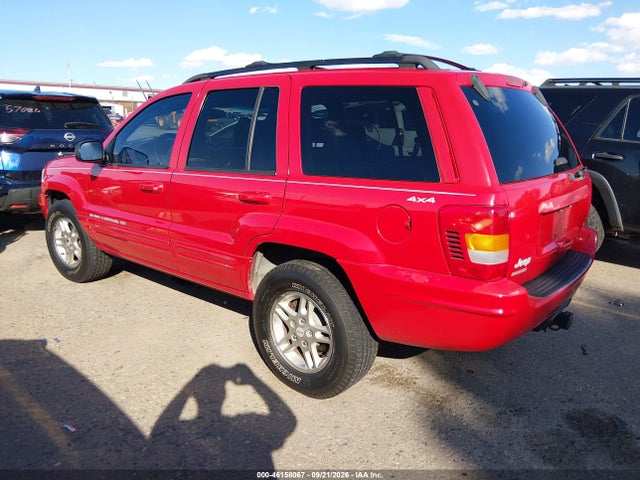 Продажа на аукционе авто 1999 Jeep Grand Cherokee Limited, vin: 1J4GW68NXXC641627, номер лота: 46158067