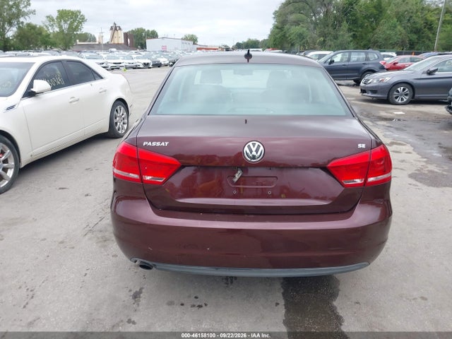 46158100 :رقم المزاد ، 1VWBH7A37DC016667 vin ، 2013 Volkswagen Passat 2.5l Se مزاد بيع