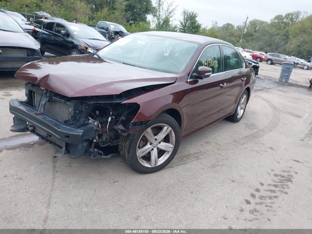 46158100 :رقم المزاد ، 1VWBH7A37DC016667 vin ، 2013 Volkswagen Passat 2.5l Se مزاد بيع