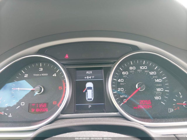 46158120 :رقم المزاد ، WA1LMAFE2AD002296 vin ، 2010 Audi Q7 3.0 Tdi Premium مزاد بيع