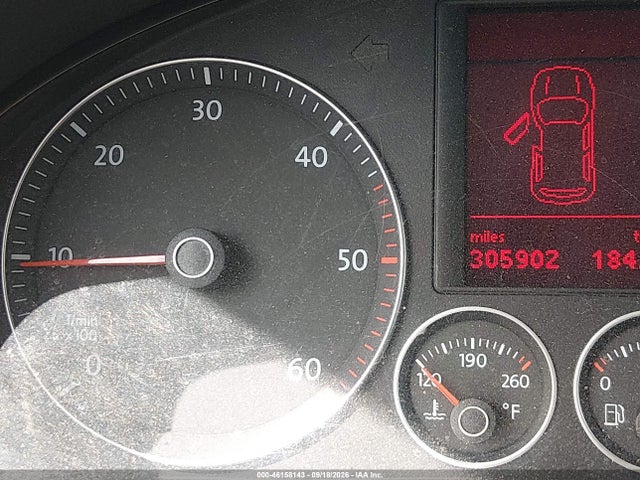 46158143 :رقم المزاد ، 3VWPL71K79M265536 vin ، 2009 Volkswagen Jetta 2.0l Tdi مزاد بيع