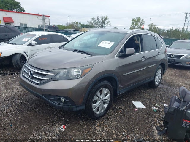 46158161 :رقم المزاد ، 5J6RM4H77DL011726 vin ، 2013 Honda Cr-v Ex-l مزاد بيع