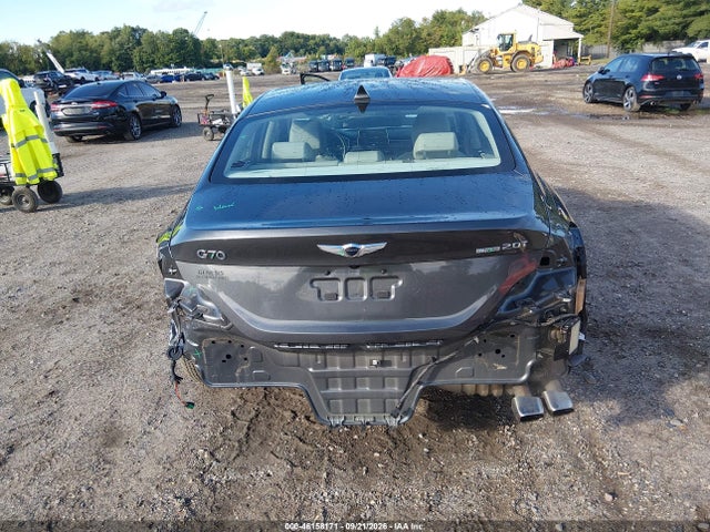 46158171 :رقم المزاد ، KMTG64LA3MU075932 vin ، 2021 Genesis G70 2.0t Awd مزاد بيع