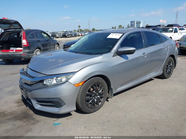 Honda Civic Lx 2017 2HGFC2F54HH517102 Image 2