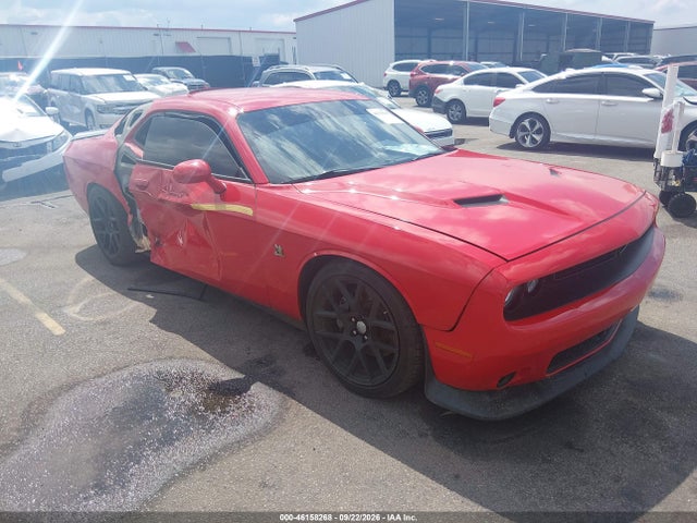 46158268 :رقم المزاد ، 2C3CDZFJ2FH709995 vin ، 2015 Dodge Challenger R/t Scat Pack مزاد بيع