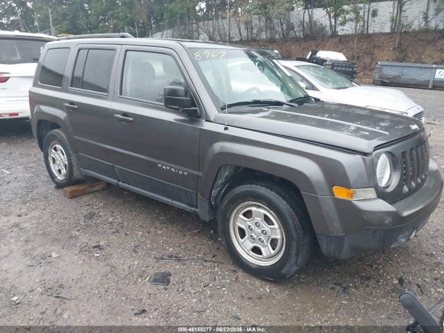 2015 Jeep Patriot Sport მანქანა იყიდება აუქციონზე, vin: 1C4NJPBB7FD318967, აუქციონის ნომერი: 46158277