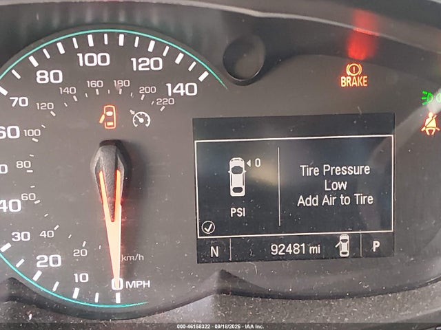 46158322 :رقم المزاد ، 3GNCJPSB4JL158788 vin ، 2018 Chevrolet Trax Lt مزاد بيع