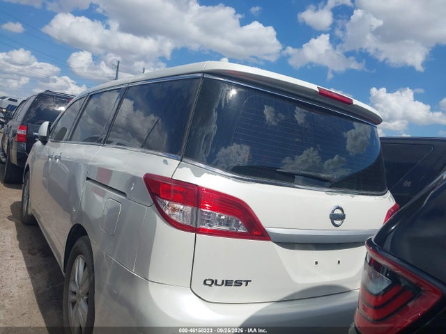 2015 Nissan Quest S მანქანა იყიდება აუქციონზე, vin: JN8AE2KP0F9134446, აუქციონის ნომერი: 46158323