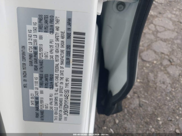 46158369 :رقم المزاد ، JM3KFBDM1M1445189 vin ، 2021 Mazda Cx-5 Grand Touring مزاد بيع