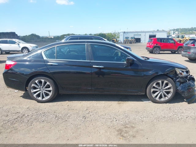 46158387 :رقم المزاد ، 1HGCR2E5XFA249137 vin ، 2015 Honda Accord Sport مزاد بيع