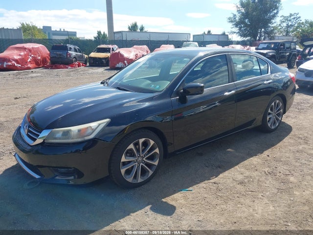 46158387 :رقم المزاد ، 1HGCR2E5XFA249137 vin ، 2015 Honda Accord Sport مزاد بيع