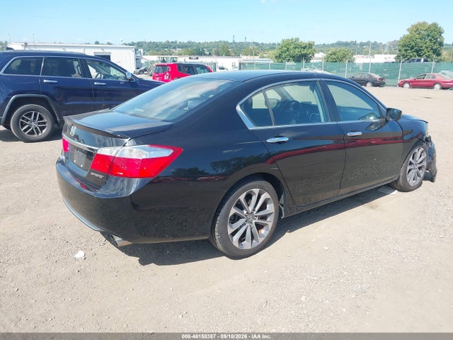 46158387 :رقم المزاد ، 1HGCR2E5XFA249137 vin ، 2015 Honda Accord Sport مزاد بيع