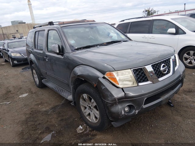 46158407 :رقم المزاد ، 5N1AR18W95C773396 vin ، 2005 Nissan Pathfinder Le مزاد بيع