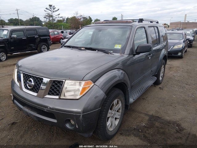 46158407 :رقم المزاد ، 5N1AR18W95C773396 vin ، 2005 Nissan Pathfinder Le مزاد بيع