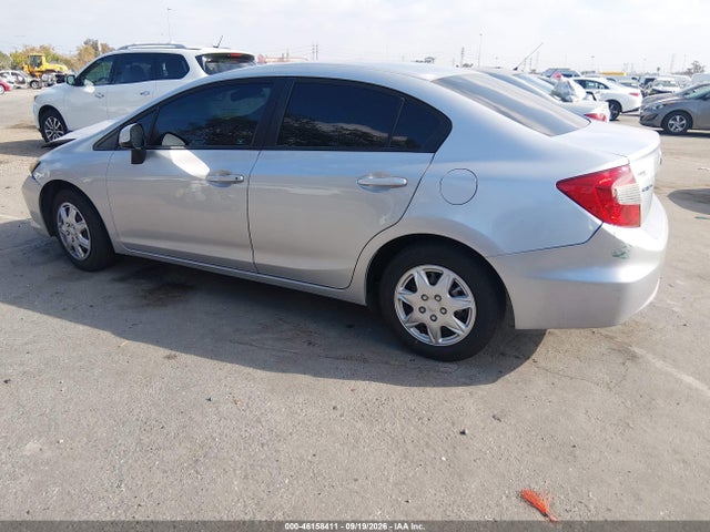 Aukcja sprzedaży 2012 Honda Civic Lx, vin: 2HGFB2F55CH600842, numer aukcji: 46158411