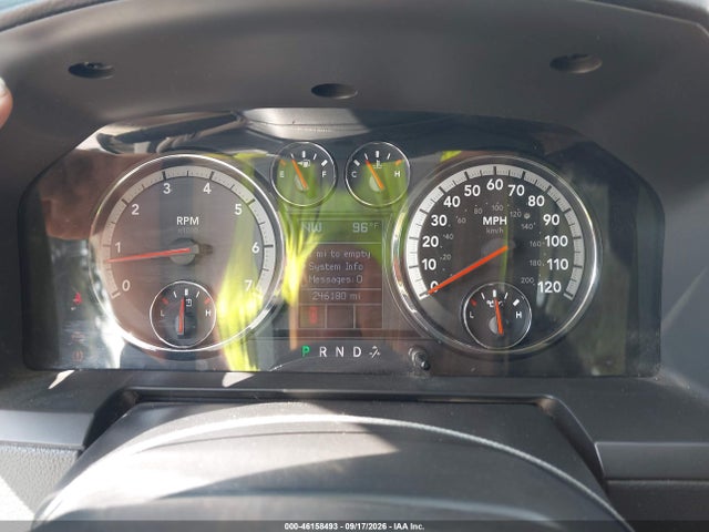 46158493 :رقم المزاد ، 1D3HB13T69S743246 vin ، 2009 Dodge Ram 1500 Slt/sport/trx مزاد بيع