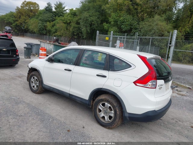 2012 Honda Cr-v Lx მანქანა იყიდება აუქციონზე, vin: 2HKRM4H34CH625591, აუქციონის ნომერი: 46158530