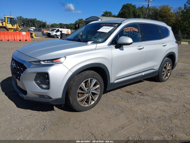 46158587 :رقم المزاد ، 5NMS3CAD7LH143373 vin ، 2020 Hyundai Santa Fe Sel مزاد بيع