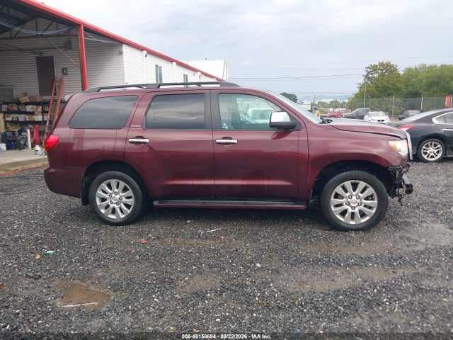 2008 Toyota Sequoia Platinum 5.7l V8 მანქანა იყიდება აუქციონზე, vin: 5TDBY67A78S000203, აუქციონის ნომერი: 46158684